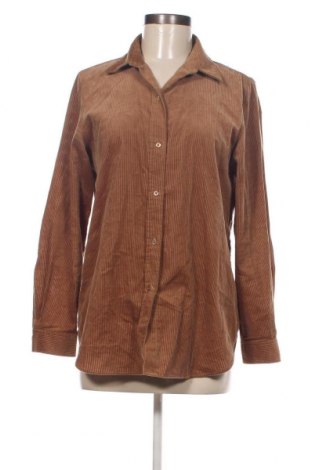 Дамска риза Massimo Dutti, Размер S, Цвят Кафяв, Цена 31,10 лв.
