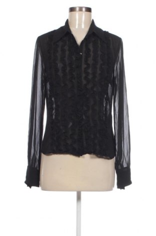 Γυναικείο πουκάμισο Mexx, Μέγεθος M, Χρώμα Μαύρο, Τιμή 11,57 €