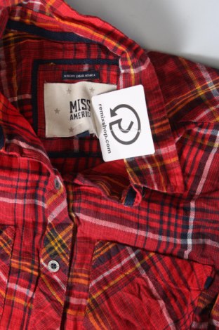 Damenbluse Miss America, Größe XXS, Farbe Rot, Preis € 3,55