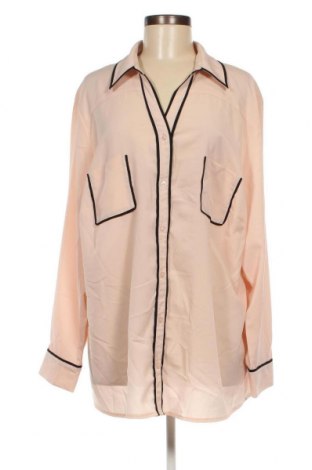 Γυναικείο πουκάμισο Mona, Μέγεθος 3XL, Χρώμα Ρόζ , Τιμή 12,62 €