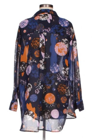 Γυναικείο πουκάμισο Monki, Μέγεθος M, Χρώμα Μπλέ, Τιμή 7,73 €