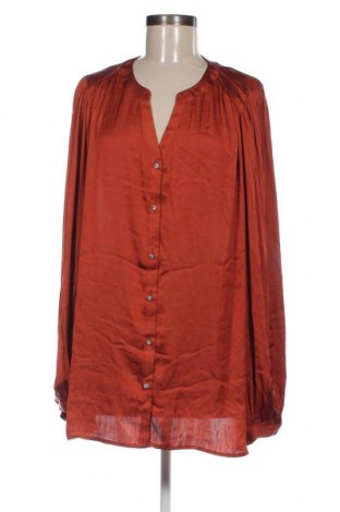 Γυναικείο πουκάμισο Ms Mode, Μέγεθος 3XL, Χρώμα Πορτοκαλί, Τιμή 6,96 €
