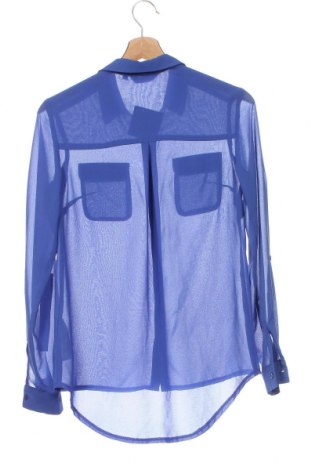 Γυναικείο πουκάμισο New Look, Μέγεθος XS, Χρώμα Μπλέ, Τιμή 5,96 €
