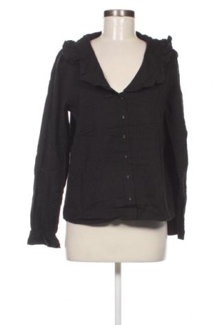 Γυναικείο πουκάμισο Now, Μέγεθος M, Χρώμα Μαύρο, Τιμή 3,09 €