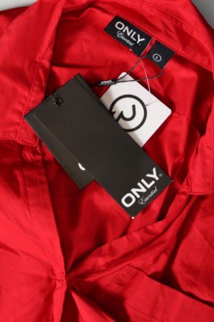 Dámska košeľa  ONLY, Veľkosť L, Farba Červená, Cena  15,29 €