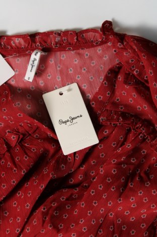 Damenbluse Pepe Jeans, Größe S, Farbe Rot, Preis 19,48 €