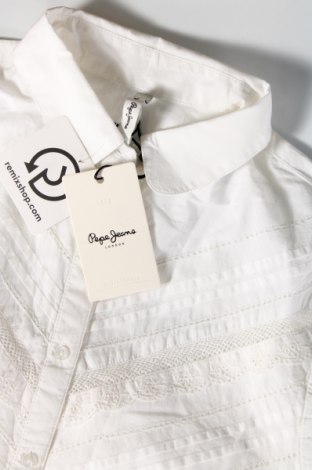 Γυναικείο πουκάμισο Pepe Jeans, Μέγεθος XS, Χρώμα Λευκό, Τιμή 19,48 €
