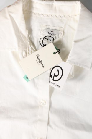 Γυναικείο πουκάμισο Pepe Jeans, Μέγεθος M, Χρώμα Λευκό, Τιμή 17,81 €