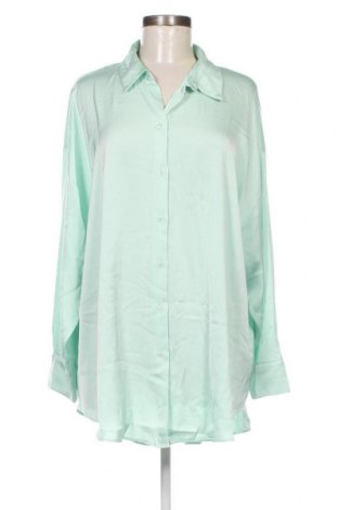 Γυναικείο πουκάμισο Primark, Μέγεθος XL, Χρώμα Πράσινο, Τιμή 12,37 €