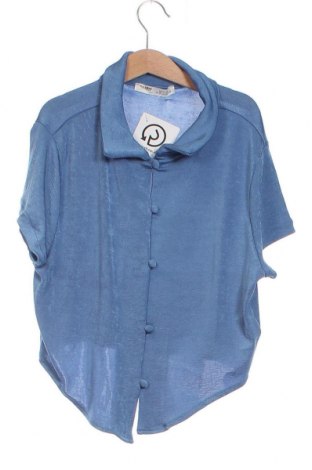 Γυναικείο πουκάμισο Pull&Bear, Μέγεθος M, Χρώμα Μπλέ, Τιμή 9,28 €