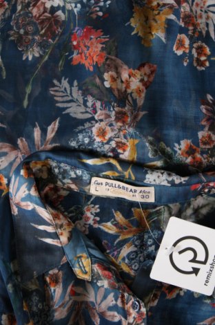 Γυναικείο πουκάμισο Pull&Bear, Μέγεθος L, Χρώμα Πολύχρωμο, Τιμή 11,13 €