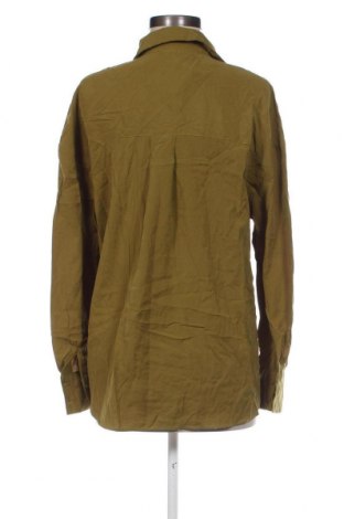 Дамска риза Pull&Bear, Размер S, Цвят Зелен, Цена 6,25 лв.