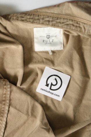 Damenbluse Pulz Jeans, Größe L, Farbe Beige, Preis 10,42 €