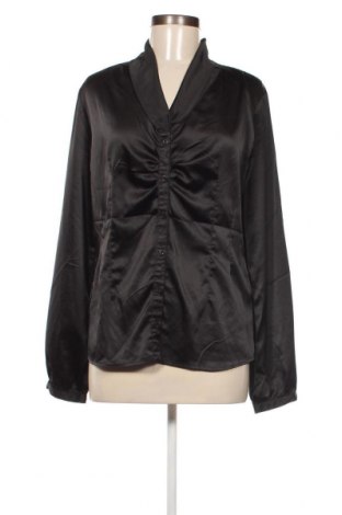 Γυναικείο πουκάμισο Question?, Μέγεθος XL, Χρώμα Μαύρο, Τιμή 10,05 €