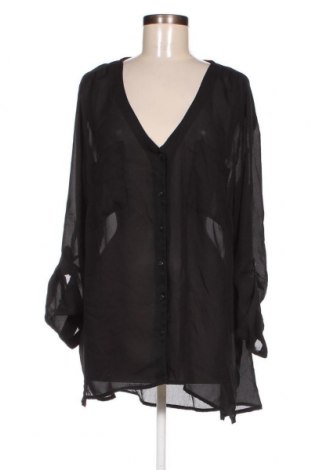 Γυναικείο πουκάμισο Rainbow, Μέγεθος XXL, Χρώμα Μαύρο, Τιμή 14,69 €