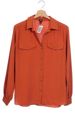 Γυναικείο πουκάμισο River Island, Μέγεθος XS, Χρώμα Πορτοκαλί, Τιμή 17,39 €
