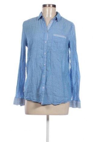 Γυναικείο πουκάμισο S.Oliver, Μέγεθος M, Χρώμα Μπλέ, Τιμή 9,91 €