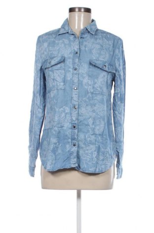 Γυναικείο πουκάμισο S.Oliver, Μέγεθος S, Χρώμα Μπλέ, Τιμή 10,52 €