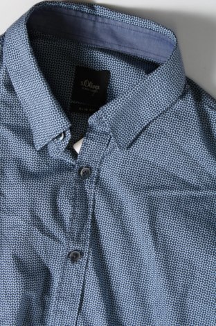 Γυναικείο πουκάμισο S.Oliver Black Label, Μέγεθος M, Χρώμα Μπλέ, Τιμή 40,27 €