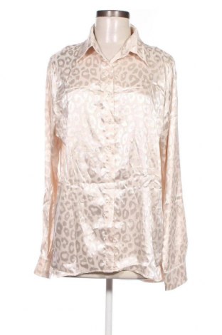 Γυναικείο πουκάμισο SHEIN, Μέγεθος XL, Χρώμα  Μπέζ, Τιμή 12,37 €