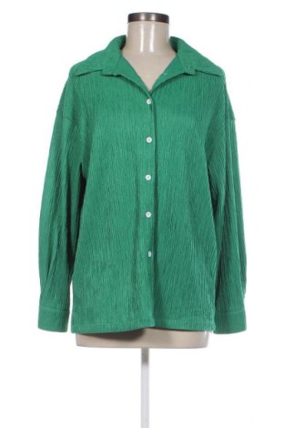Дамска риза SHEIN, Размер XS, Цвят Зелен, Цена 5,00 лв.