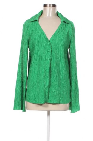 Дамска риза SHEIN, Размер L, Цвят Зелен, Цена 12,04 лв.