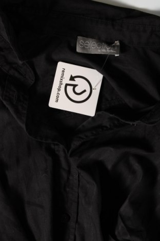 Γυναικείο πουκάμισο Selection By Ulla Popken, Μέγεθος 3XL, Χρώμα Μαύρο, Τιμή 10,52 €