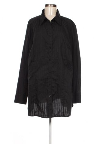 Дамска риза Selection By Ulla Popken, Размер 3XL, Цвят Черен, Цена 17,00 лв.