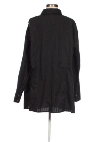 Γυναικείο πουκάμισο Selection By Ulla Popken, Μέγεθος 3XL, Χρώμα Μαύρο, Τιμή 10,52 €