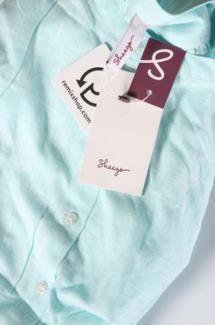 Дамска риза Sheego, Размер XXL, Цвят Син, Цена 38,50 лв.