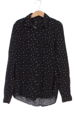 Γυναικείο πουκάμισο Sinsay, Μέγεθος XXS, Χρώμα Μαύρο, Τιμή 7,98 €