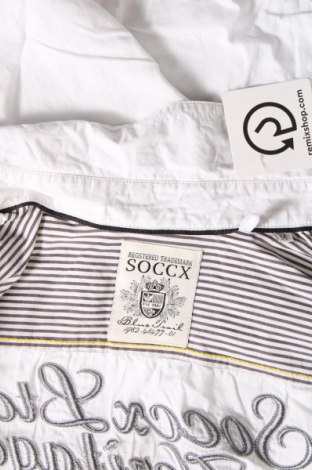 Γυναικείο πουκάμισο Soccx, Μέγεθος M, Χρώμα Λευκό, Τιμή 17,00 €