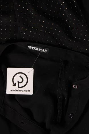 Γυναικείο πουκάμισο Supertrash, Μέγεθος M, Χρώμα Μαύρο, Τιμή 7,72 €