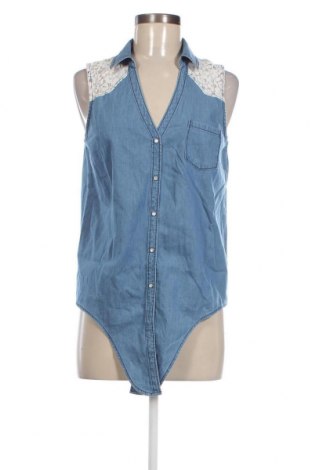 Γυναικείο πουκάμισο Tally Weijl, Μέγεθος M, Χρώμα Μπλέ, Τιμή 19,06 €