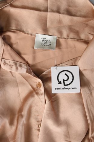 Γυναικείο πουκάμισο Terra di Siena, Μέγεθος M, Χρώμα  Μπέζ, Τιμή 9,46 €