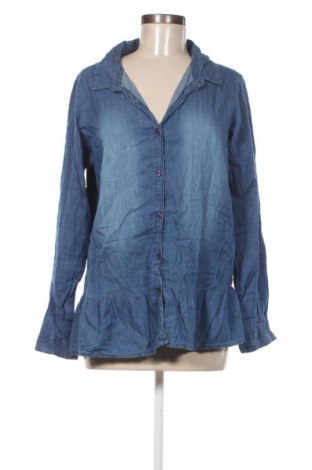 Γυναικείο πουκάμισο Tex, Μέγεθος L, Χρώμα Μπλέ, Τιμή 7,73 €