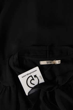 Γυναικείο πουκάμισο Time, Μέγεθος M, Χρώμα Μαύρο, Τιμή 6,14 €