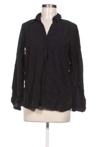 Γυναικείο πουκάμισο Tom Tailor, Μέγεθος M, Χρώμα Μαύρο, Τιμή 4,21 €