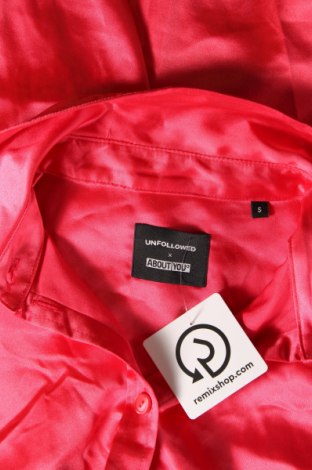 Damenbluse UNFOLLOWED x ABOUT YOU, Größe S, Farbe Rosa, Preis € 4,73