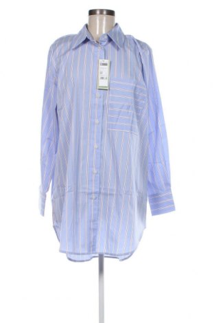 Γυναικείο πουκάμισο United Colors Of Benetton, Μέγεθος M, Χρώμα Μπλέ, Τιμή 21,83 €