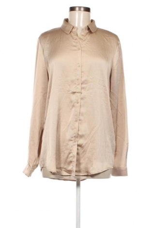Γυναικείο πουκάμισο VILA, Μέγεθος M, Χρώμα  Μπέζ, Τιμή 12,37 €