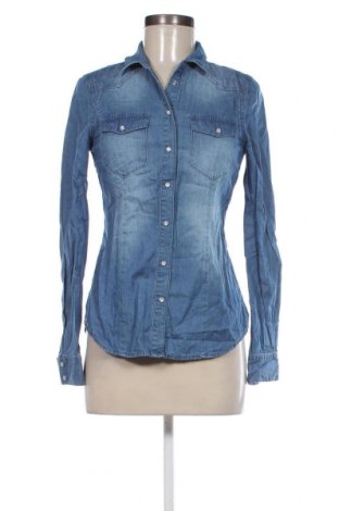 Γυναικείο πουκάμισο Vero Moda, Μέγεθος XS, Χρώμα Μπλέ, Τιμή 6,19 €