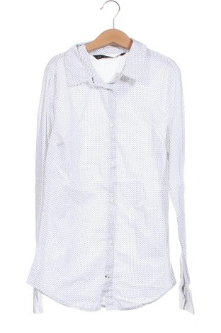 Γυναικείο πουκάμισο Zara, Μέγεθος XS, Χρώμα Λευκό, Τιμή 7,46 €