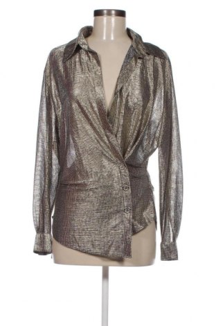 Γυναικείο πουκάμισο Zara, Μέγεθος M, Χρώμα Χρυσαφί, Τιμή 37,42 €