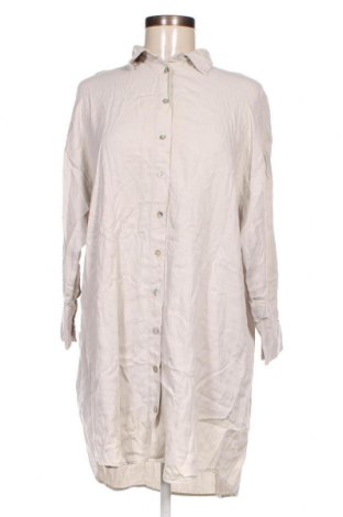 Дамска риза Zara, Размер M, Цвят Сив, Цена 13,50 лв.