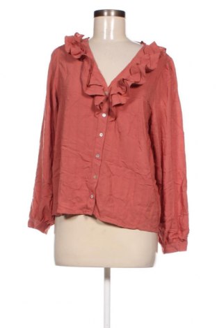 Γυναικείο πουκάμισο Zara, Μέγεθος L, Χρώμα Ρόζ , Τιμή 10,02 €