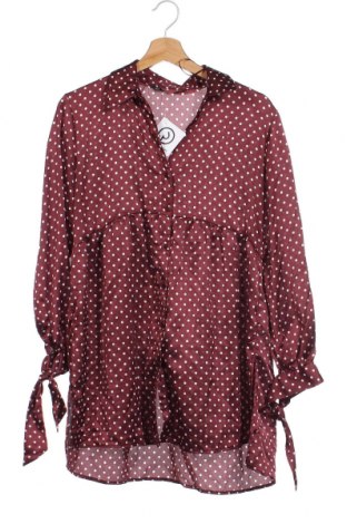 Дамска риза Zara, Размер XS, Цвят Червен, Цена 13,14 лв.