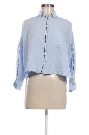 Dámská košile  Zara, Velikost S, Barva Modrá, Cena  205,00 Kč