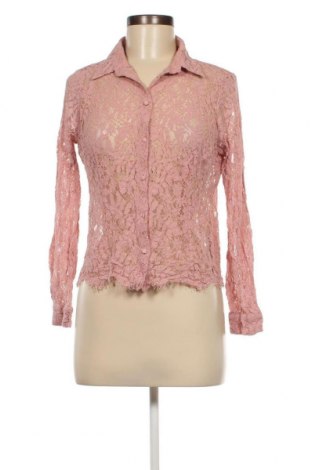 Γυναικείο πουκάμισο Zara, Μέγεθος L, Χρώμα Ρόζ , Τιμή 10,02 €