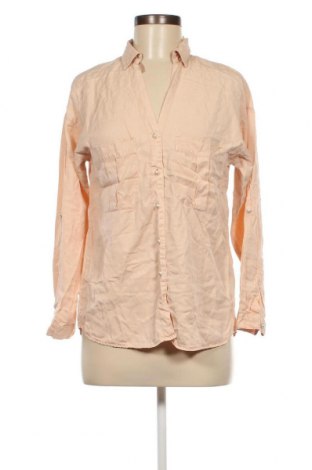 Дамска риза Zara, Размер XS, Цвят Екрю, Цена 5,40 лв.